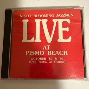 Night Blooming Jazzmen Live at Pismo Beach October '81 & 91 CD. Like New